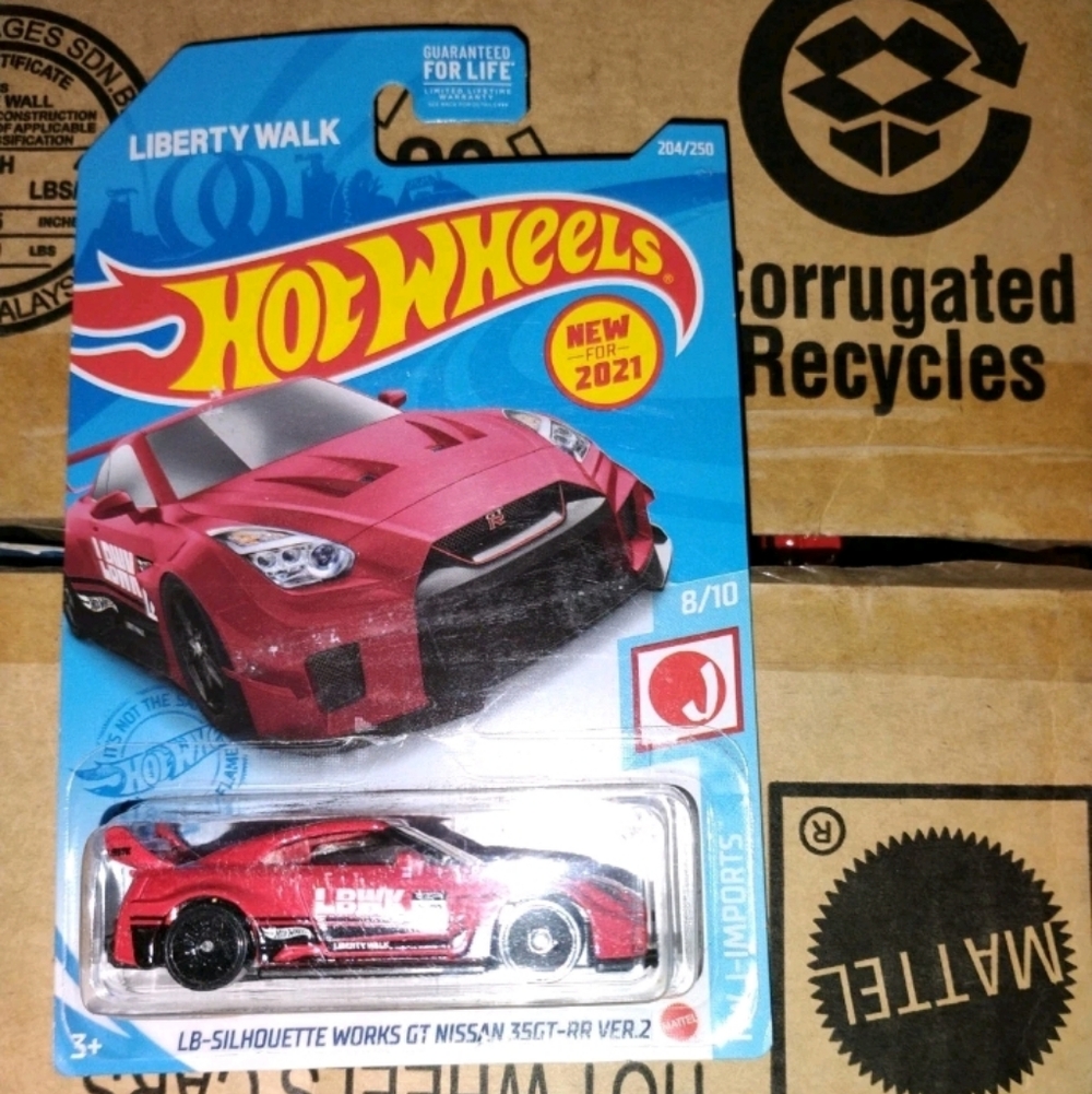 Hot Wheels Liberty Walk HW J-Imports LB Silhouette Works GT Nissan 35GT RR Ver.2